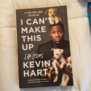 Softcover book I can’t make this up Kevin Hart